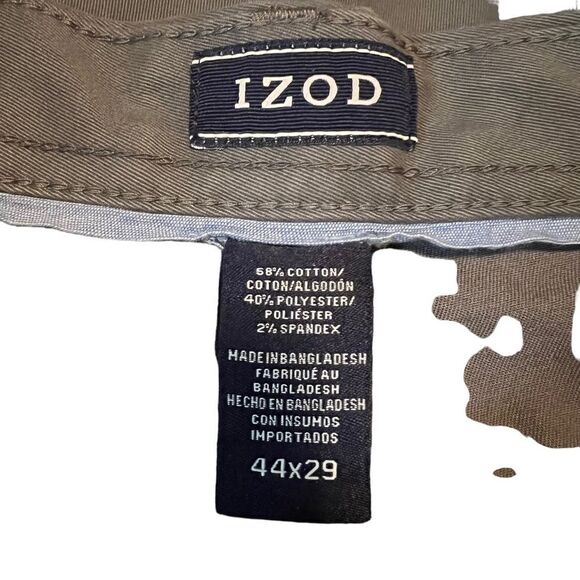 NWT! Izod chinos in smoked Pearl. Size 44x29 - Picture 3 of 9